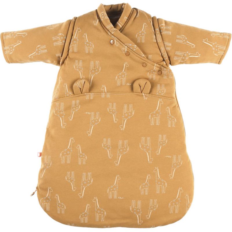 Gigoteuse en jersey bio chaude Mix & Match ocre TOG 1-2 (50 cm) Noukie's