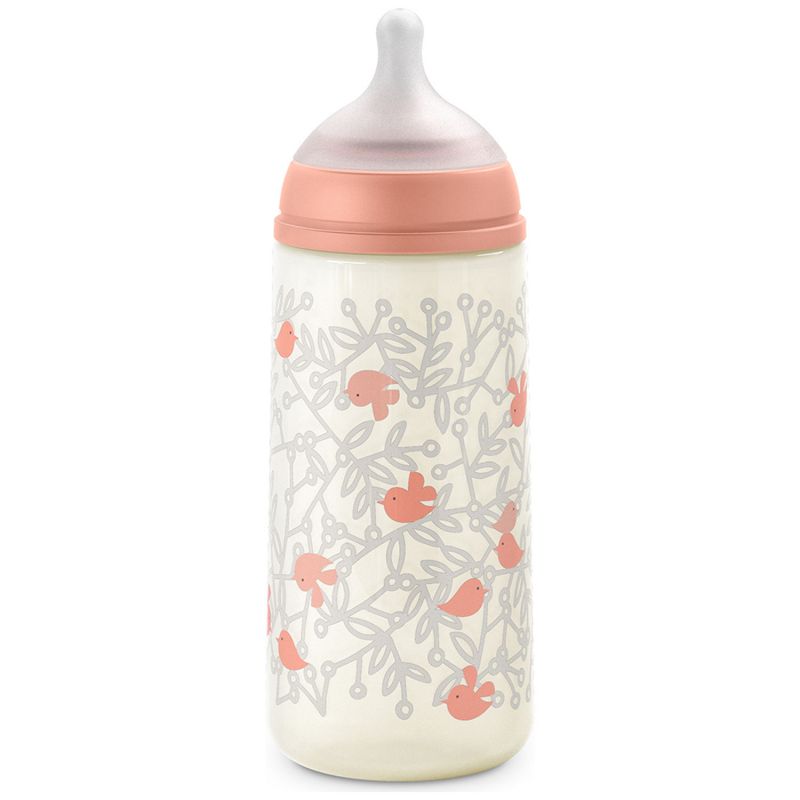 Biberon tétine SXPro L Birdies Rose (360Ml) Suavinex Produit 3