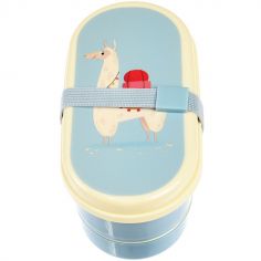 Lunch box ovale Dolly le lama (9 x 17 x 8 cm)