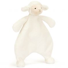Doudou plat Bashful Agneau (20 cm) - Jellycat