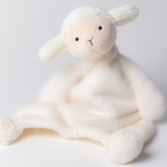 Doudou plat Bashful Agneau (20 cm)