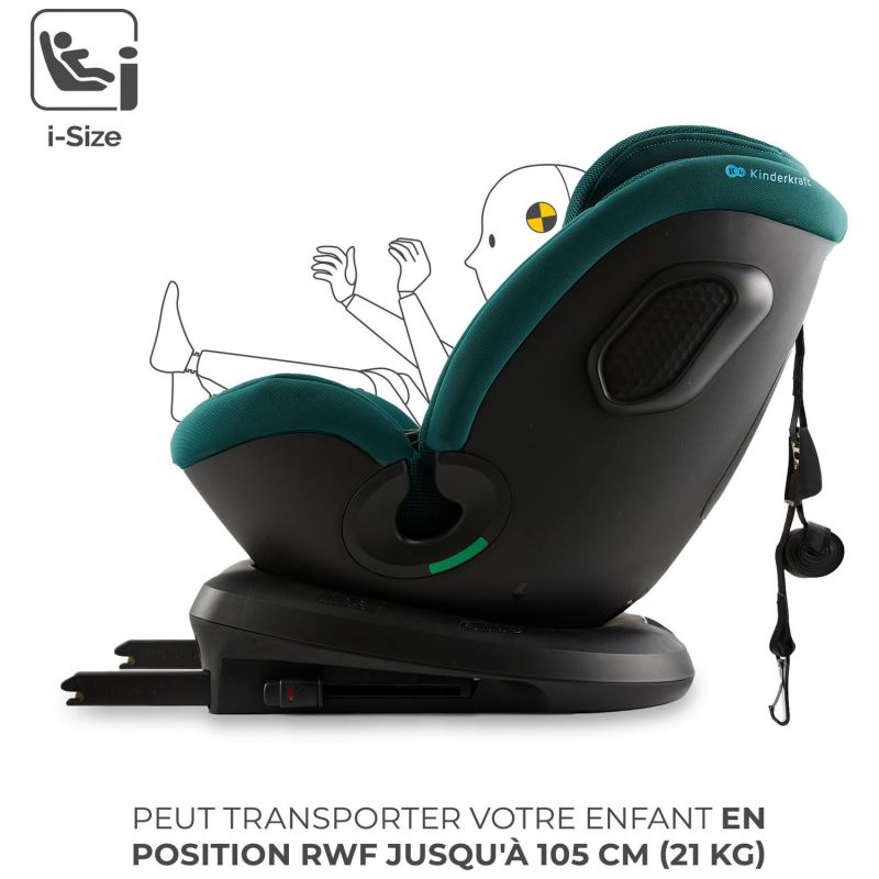 Siège auto Xpedition 3 i-Size Green (groupe 1-2-3) Kinderkraft Produit 7