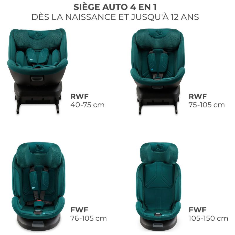 Siège auto Xpedition 3 i-Size Green (groupe 1-2-3) Kinderkraft Produit 8