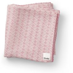 Couverture en mousseline de bambou Embroidery Anglaise Pink - Elodie Details