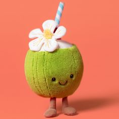 Peluche Amuseable Noix de Coco Aruba (15 cm)