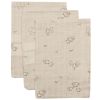 Lot de 3 gants de toilette Woolly Jollein Produit 1