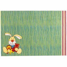 Tapis Semmel Bunny lapin vert (133 x 200 cm)  par Sigikid Tapis