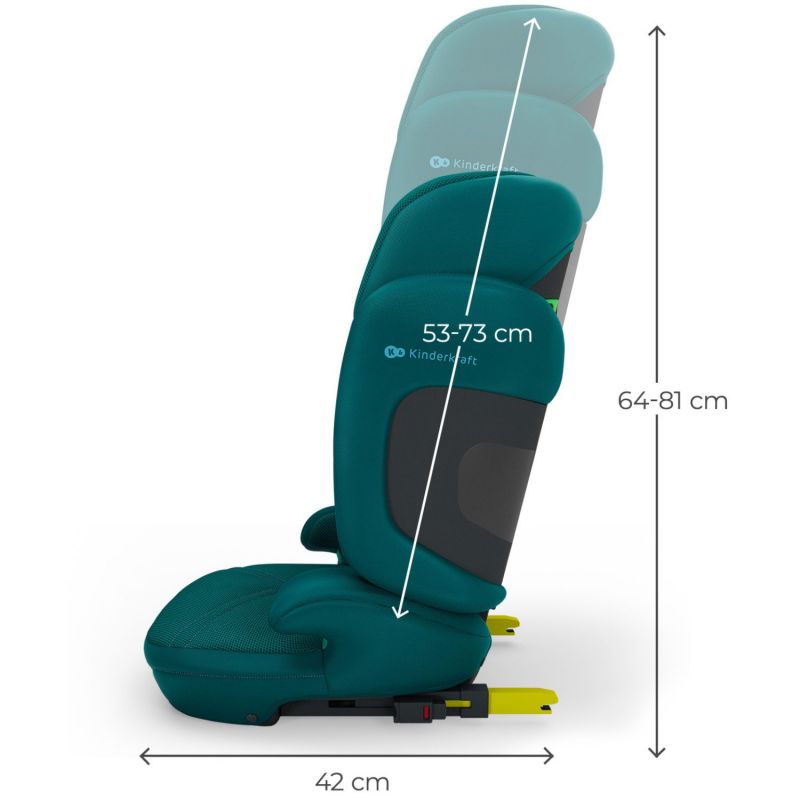 Siège auto Xpand 2 Pro i-Size Green (groupe 2-3) Kinderkraft Produit 8