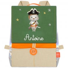 Sac à dos Castor Pirate (personnalisable) - L'oiseau bateau