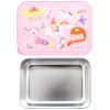 Lunch box en acier inoxydable Princesses A Little Lovely Company Produit ouvert 4