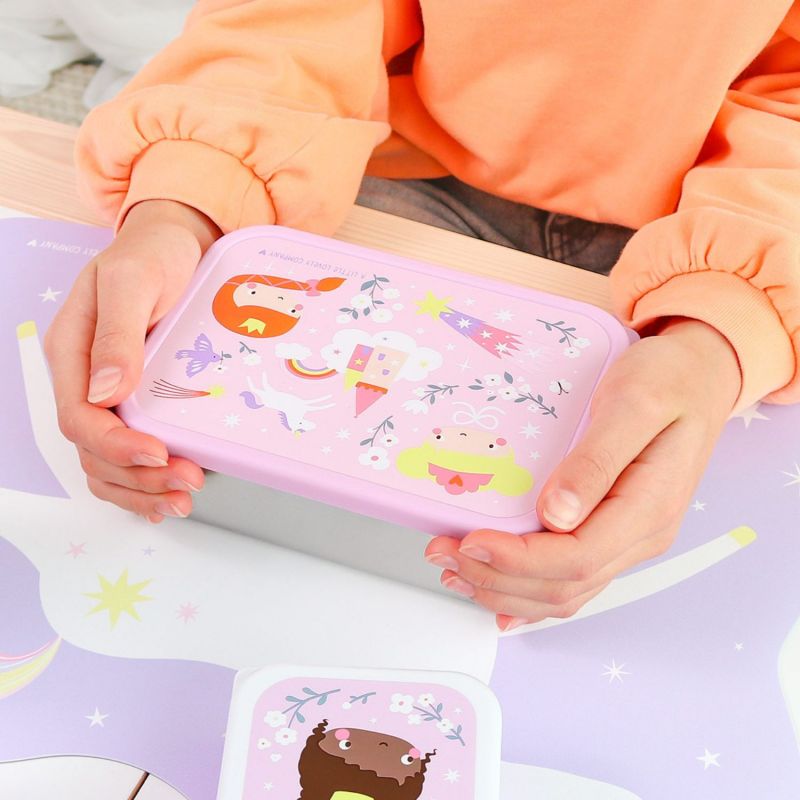 Lunch box en acier inoxydable Princesses A Little Lovely Company Ambiance 7