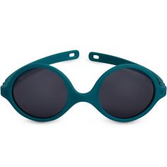 Lunettes de soleil Diabola Vert Paon (0-12 mois) - KI et LA