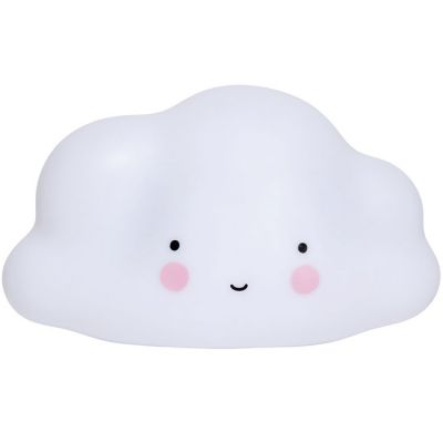 Veilleuse nuage blanc (24,5 cm)  par A Little Lovely Company