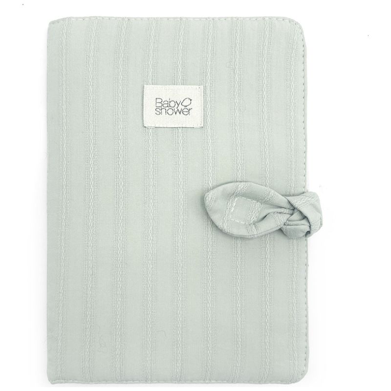 Protège carnet de santé Knot Lullaby Mint Babyshower Produit 1