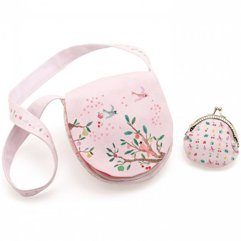 Sac et porte-monnaie jardin Djeco