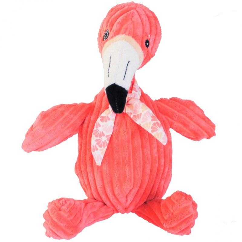 Peluche Simply Flamingos le flamant rose (23 cm) Les Déglingos