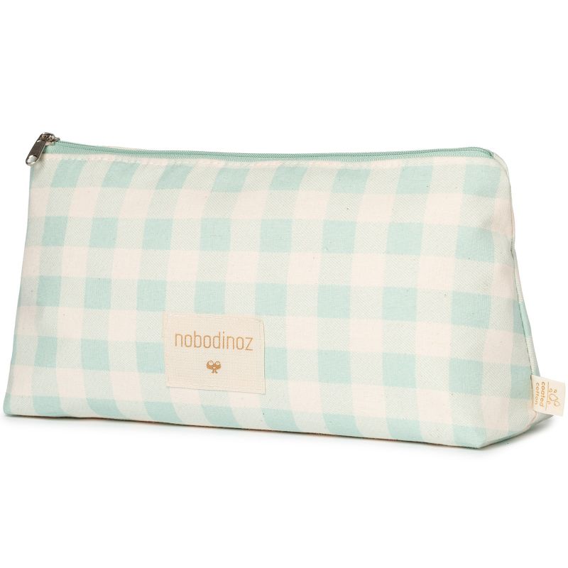 Trousse scolaire Sunshine Vichy opaline Nobodinoz