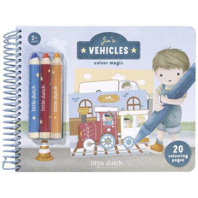 Cahier de coloriage Jim Little Dutch