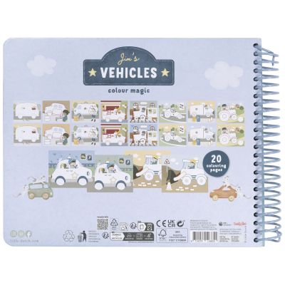 Cahier de coloriage Jim