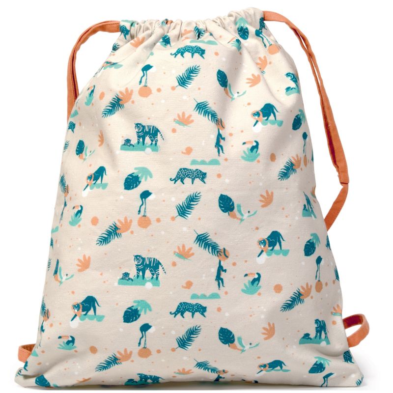 Sac à ficelles Wild jungle Mimi'lou