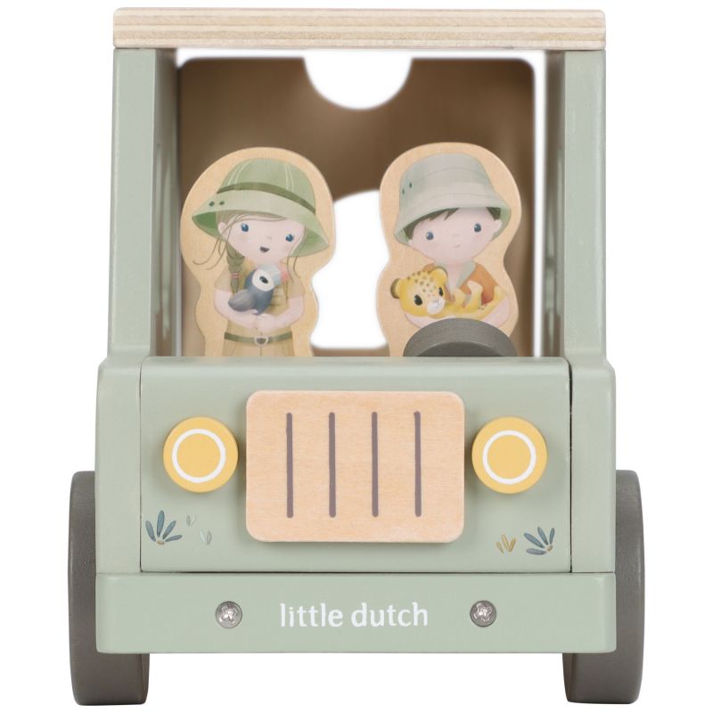 Boîte à formes Voiture de Safari en bois Safari Friends Little Dutch Produit 7