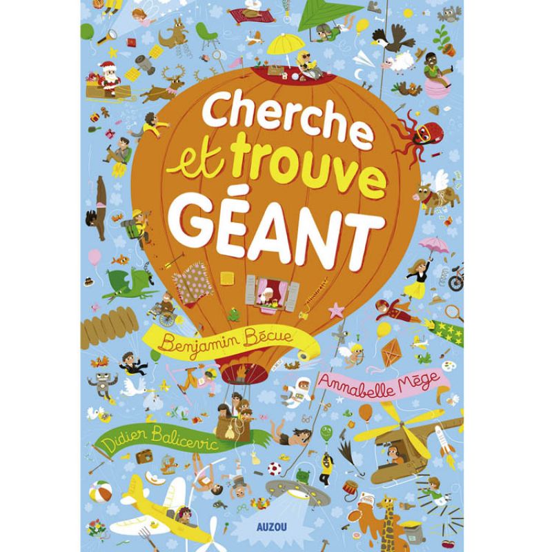 Livre Cherche et trouve géant Auzou Editions
