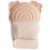 Variation Rose du produit Mitaine de dentition Blush de la marque Mushie