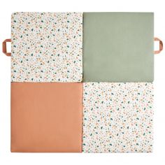 Tapis de jeu pliable Terrazzo (120 x 120 cm) - Candide