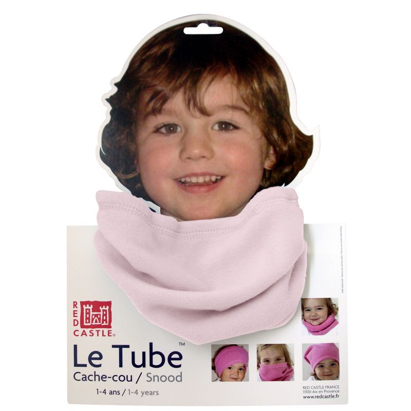 Cache-cou Tube polaire rose Red Castle