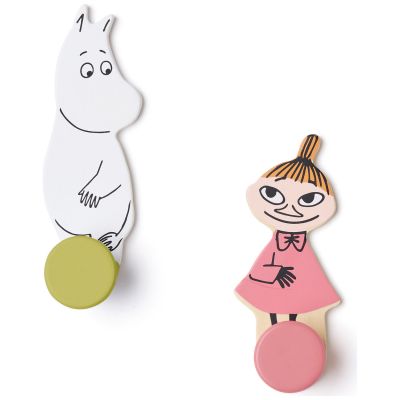 Lot de 2 patères murales Little My Moomin Kid's Concept
