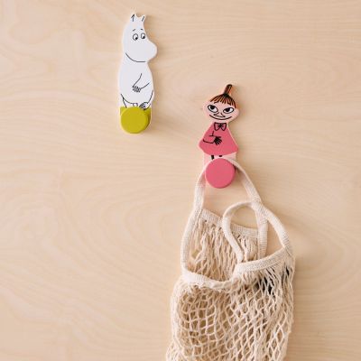 Lot de 2 patères murales Little My Moomin