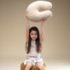 Coussin en U Biscuit molletonné Wigiwama Ambiance 2