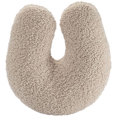 Coussin en U Biscuit molletonné