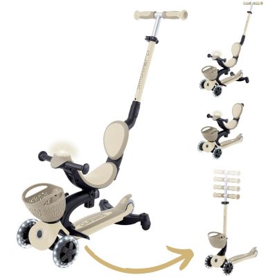 Trottinette Gp up Baby 360 Lights Beige/Taupe Globber