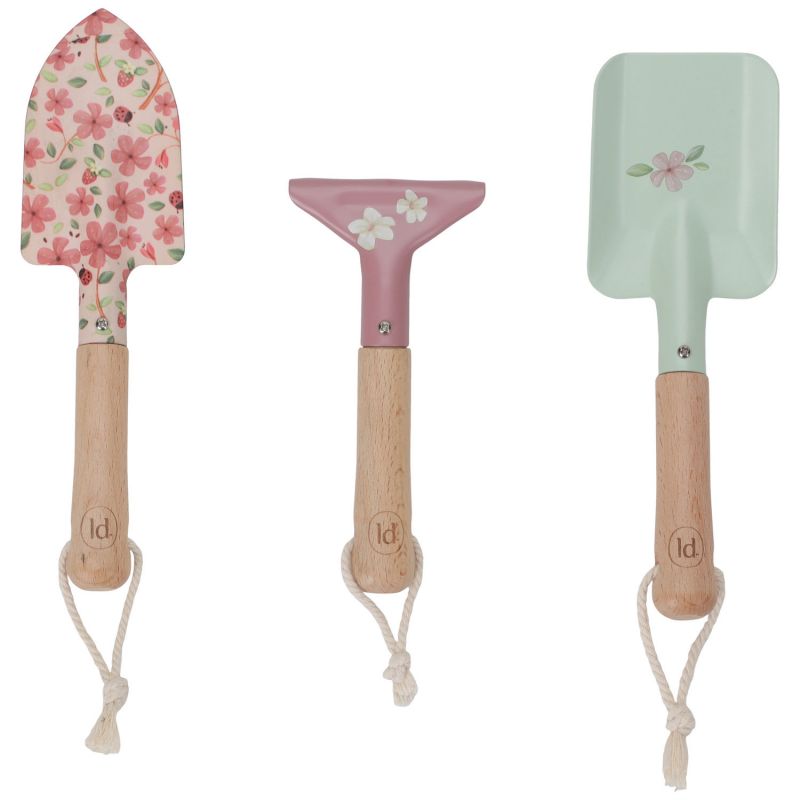 Coffret jardinage Fairy Garden rose (10 pièces) Little Dutch Produit 4