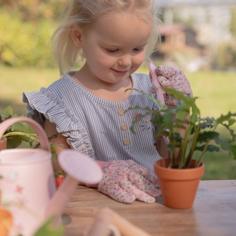 Coffret jardinage Fairy Garden rose (10 pièces) Little Dutch Ambiance 9