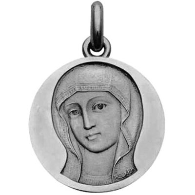 Médaille Vierge Byzantine (argent 925°) Becker