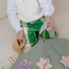 Mallette textile Green Toy Flower Garden  par Lorena Canals