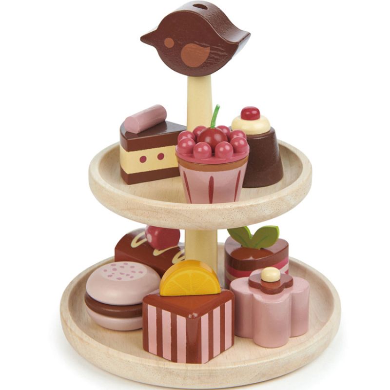 Gâteaux chocolat en bois Tender Leaf
