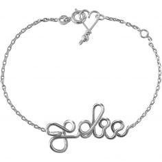 Bracelet chaîne Jolie argent - Padam Padam