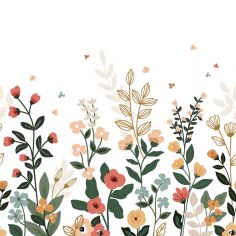 Fresque murale Spring Blooming (200 x 248 cm) - Lilipinso