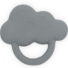 Anneau de dentition en caoutchouc nuage gris  par Jollein