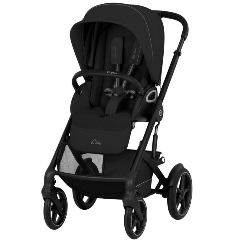 Poussette tout-terrain Talos S Lux 2026 avec nacelle souple Moon Black Cybex Produit 1
