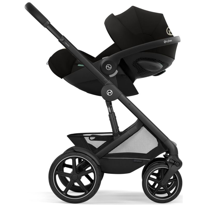 Poussette tout-terrain Talos S Lux 2026 avec nacelle souple Moon Black Cybex Produit 7