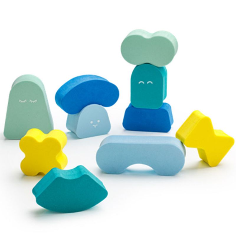 Blocs de construction en mousse Blokki mint Quut