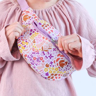 Sac banane Fleurs du jardin