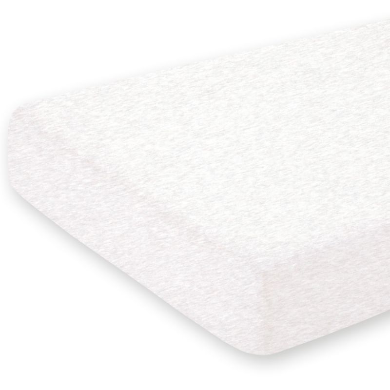 Drap housse de berceau Frizy beige clair chiné (40 x 90 cm) Bemini