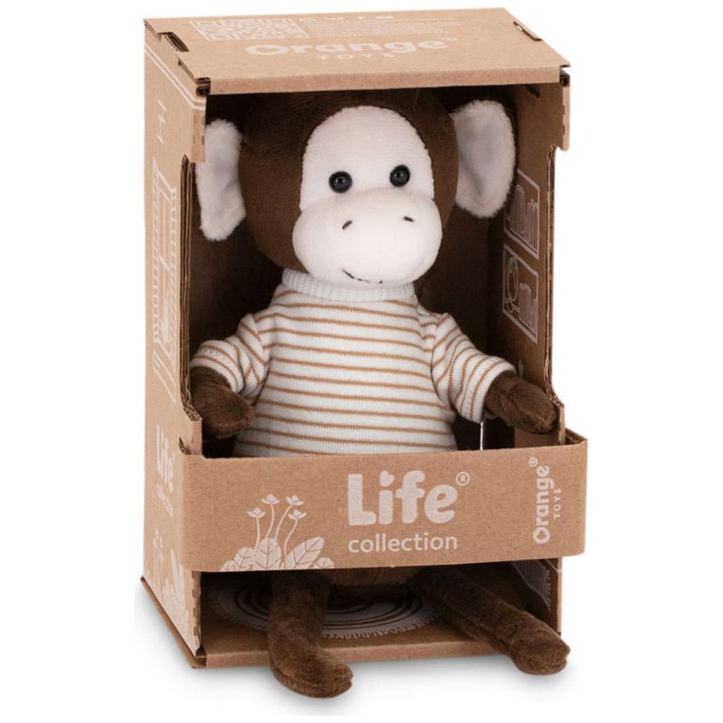 Singe Charlie (15 cm assis) Orange Toys Packaging 8