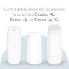 Pack de 12 recharges octogonales pour poubelle à couches Dress Up Angelcare Ambiance 8