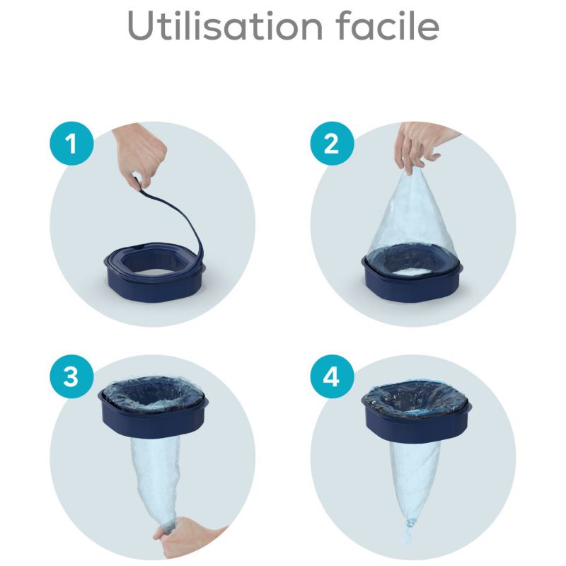 Pack de 12 recharges octogonales pour poubelle à couches Dress Up Angelcare Ambiance 5